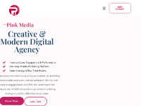 Pink Media Website Preview