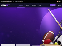 Wowbet Partners Website Preview