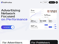 AdProfex Website Preview