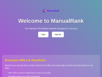 Manual Rank Website Preview