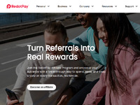 RedotPay Affiliates Website Preview