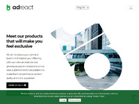 Adreact Website Preview