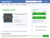 Popnc.com Website Preview
