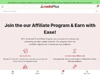 AnadaPlus Affiliate Program Website Preview