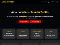 ADSiU Ads Network Website Preview