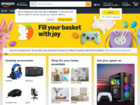 Amazon Website Preview