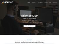 Adavice DSP Website Preview