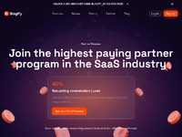 Blogify Affiliate Program Website Preview