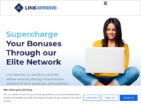 LinkApprove Website Preview