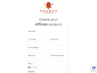 Sparta Affiliates Website Preview