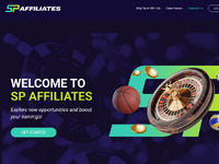 SP Affiliates Website Preview
