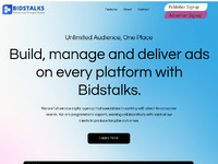 Bidstalks Website Preview