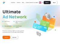 Clickadu Website Preview