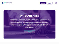 Tops Affiliates Website Preview