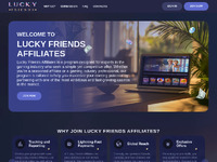 Lucky Friends Affiliates Website Preview