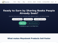 Mayobook Partners Program Website Preview