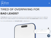 Zion Network Website Preview