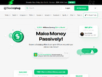 Socialplug Affiliate Program Website Preview