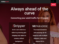 iStripper Affiliates Website Preview