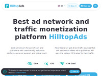 HilltopAds Website Preview