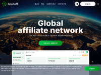 GoodAff Website Preview