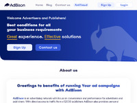 AdBison Website Preview