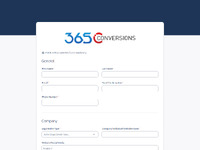 365 Conversions Website Preview