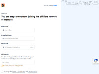 Wemate AI Affiliate Program Website Preview
