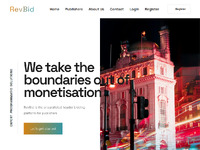 RevBid Website Preview