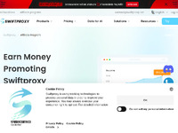 Swiftproxy Affiliate Program Website Preview