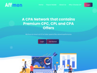 AffMon Website Preview