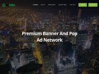 AdCalm Website Preview