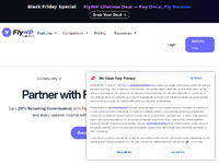 FlyWP Affiliate Program Website Preview