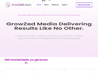 GrowZed Media Website Preview