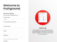 PushGround Website Preview