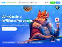 Win.Casino Partners Website Preview