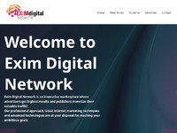 Exim Digital Network Website Preview