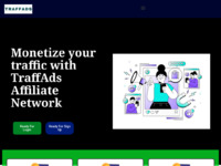 Traffads Website Preview