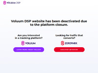 Voluum DSP Website Preview