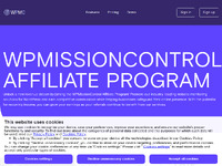 WPMissionControl Affiliate Program Website Preview