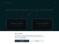 Clickaine Website Preview