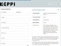 Keppi Affiliate Program Website Preview