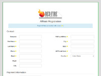Red Fire Network Website Preview