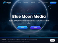 Blue Moon Media Website Preview
