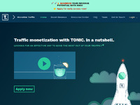 TONIC.com Website Preview