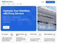 Proxy solutions Website Preview