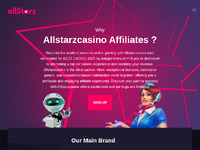 Allstarzcasino Partners Website Preview