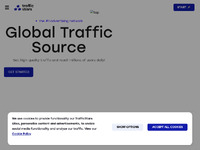 TrafficStars Website Preview