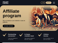 Peaky Partners Website Preview