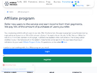Mobileproxy Affiliate Program Website Preview